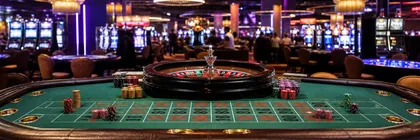 American Roulette game art