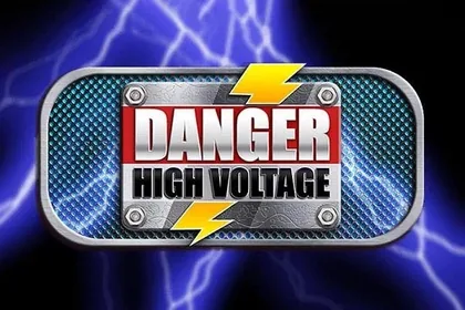 Danger High Voltage game art